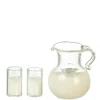 Dollhouse Miniature Milk Set