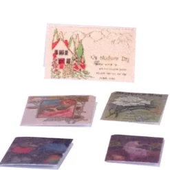 Dollhouse Miniature Mother's Day Cards