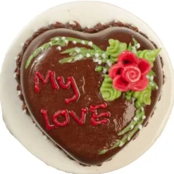 Dollhouse Miniature "My Love" Cake