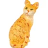 Dollhouse Miniature Orange Looking Cat