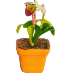 Dollhouse Miniature Orchid