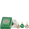 Dollhouse Miniature Ornaments in a Green Box