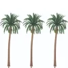 3 Dollhouse Miniature Palm Trees