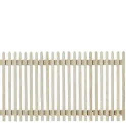 Dollhouse Miniature Picket Fence