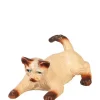 Dollhouse Miniature Playing Siamese Cat