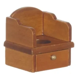 Dollhouse Miniature Potty Chair