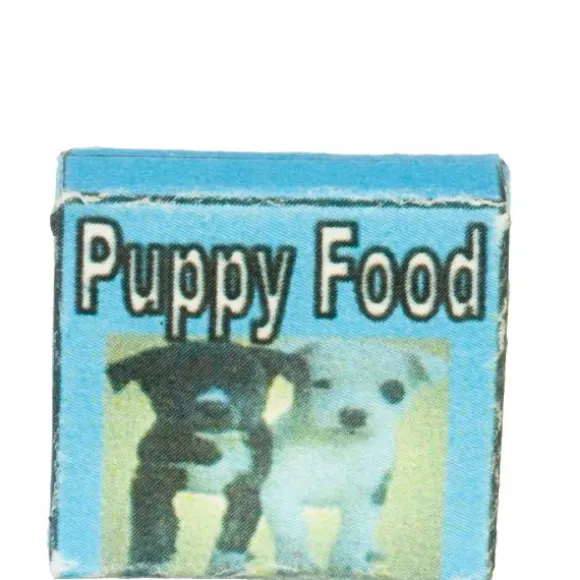 Dollhouse Miniature Puppy Food