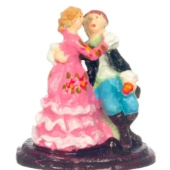 Dollhouse Miniature Puppy Love Figurine