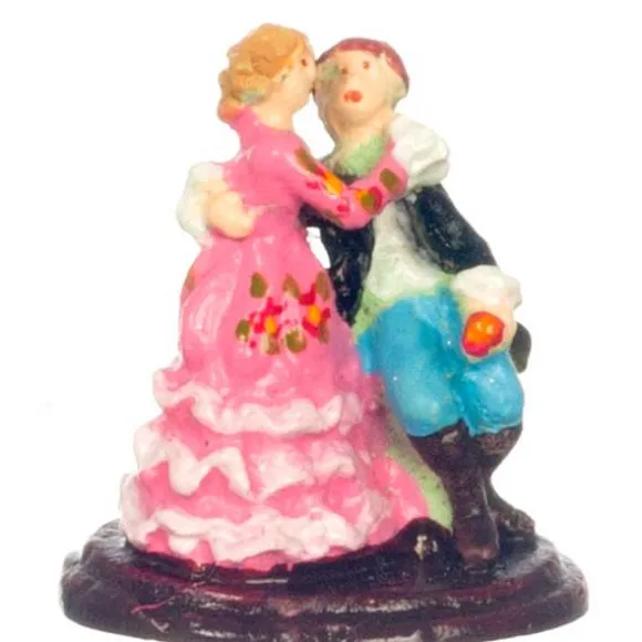 Dollhouse Miniature Puppy Love Figurine