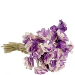 Dollhouse Miniature Purple Gypso Flowers