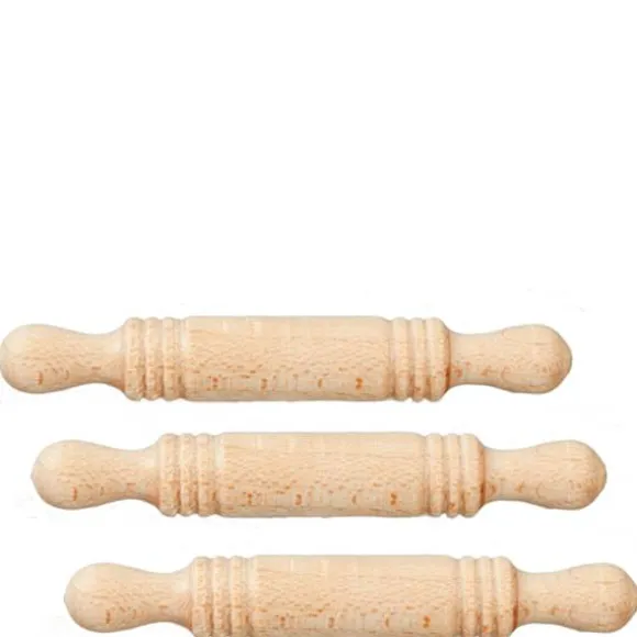 3 Dollhouse Miniature Rolling Pins