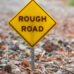 Dollhouse Miniature Rough Road