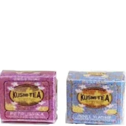 2 Dollhouse Miniature Russian Tea Boxes