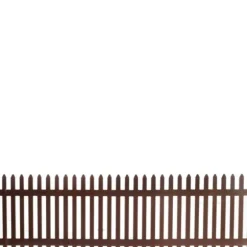 Dollhouse Miniature Rustic Tin Picket Fence