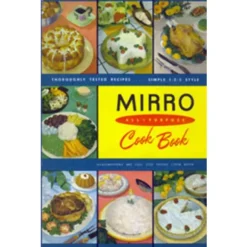 Dollhouse Miniature 1950s Cook Book with Color Pages