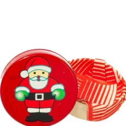 Dollhouse Miniature Santa Tin