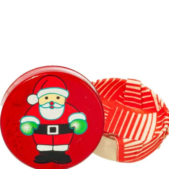 Dollhouse Miniature Santa Tin