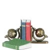 Dollhouse Miniature Small Globe Bookends with Books