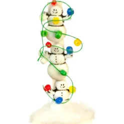 Dollhouse Miniature Stacked Santa