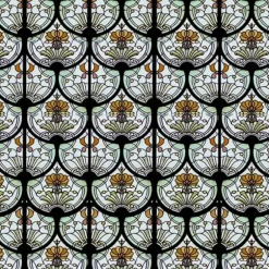 Dollhouse Miniature Stained Glass Sheet