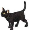 Dollhouse Miniature Standing Black Cat