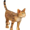 Dollhouse Miniature Standing Tabby Cat