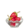 Dollhouse Miniature Strawberries in a Bowl