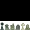 Dollhouse Miniature Tombstones