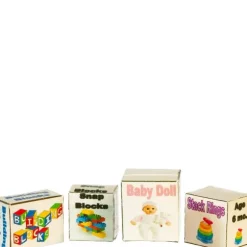 Dollhouse Miniature Toy Boxes