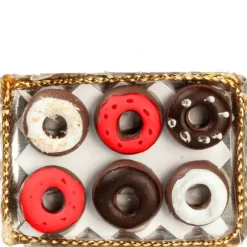 Dollhouse Miniature Tray of Donuts