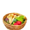 Dollhouse Miniature Vegetable Basket