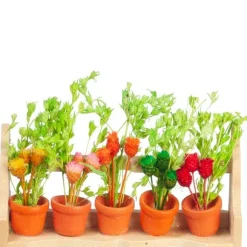 Dollhouse Miniature Wild Flowers in a Box