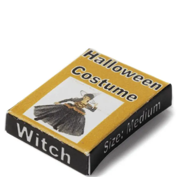 Dollhouse Miniature Witch Halloween Costume