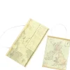 2 Dollhouse Miniature World Wall Maps