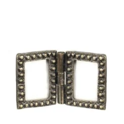 Folding Brass Dollhouse Miniature Picture Frame