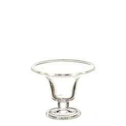 Glass Dollhouse Miniature Fruit Bowl