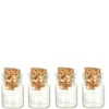 Glass Dollhouse Miniature Jars with Cork Stoppers