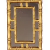 Gold Dollhouse Miniature Wall Mirror