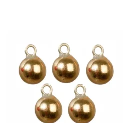 Gold Dollhouse Miniature Christmas Ornaments