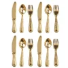 Gold Dollhouse Miniature Flatware Set