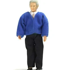 Grandpa Clyde Dollhouse Doll