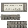 Gray Dollhouse Miniature Egg Carton