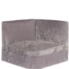 Gray Dollhouse Miniature Sectional Sofa Corner Section