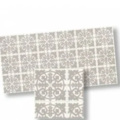 Gray Mosaic Dollhouse Floor Tile