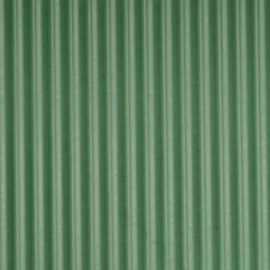 Green Dollhouse Miniature Tin Roof Panel