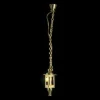 Hanging Brass Dollhouse Miniature Coach Lamp