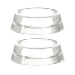 Large Clear Dollhouse Miniature Pet Dishes