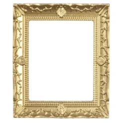 Large Gold Dollhouse Miniature Picture Frame