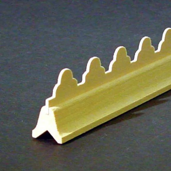 Large Picket Dollhouse Roof Ridge Molding