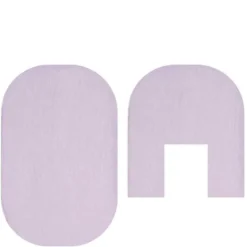 Lilac Dollhouse Miniature Bath Rugs